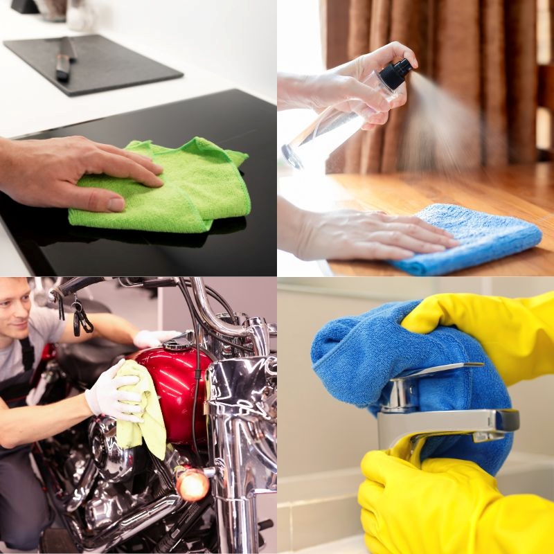 Các ứng dụng bất ngờ khác của khăn lau kính trong đời sống hằng ngày