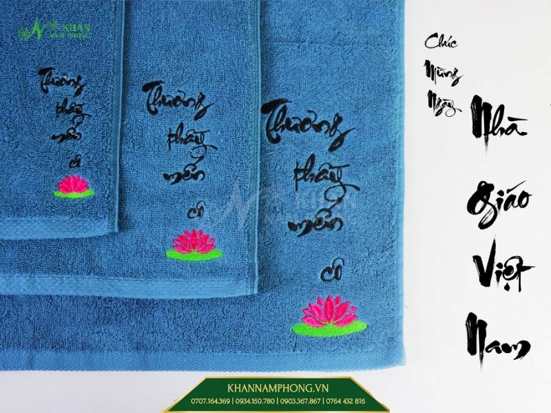 Khăn quà tặng 20.11 cotton Khăn quà tặng 20.11 cotton