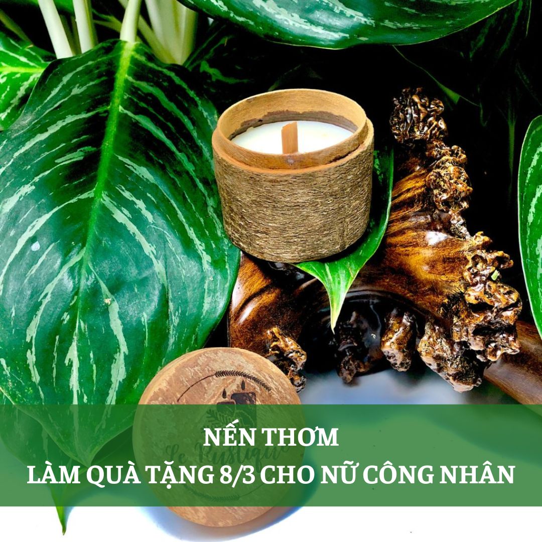 Nến thơm làm quà tặng 8/3 cho nữ công nhân Nến thơm làm quà tặng 8/3 cho nữ công nhân