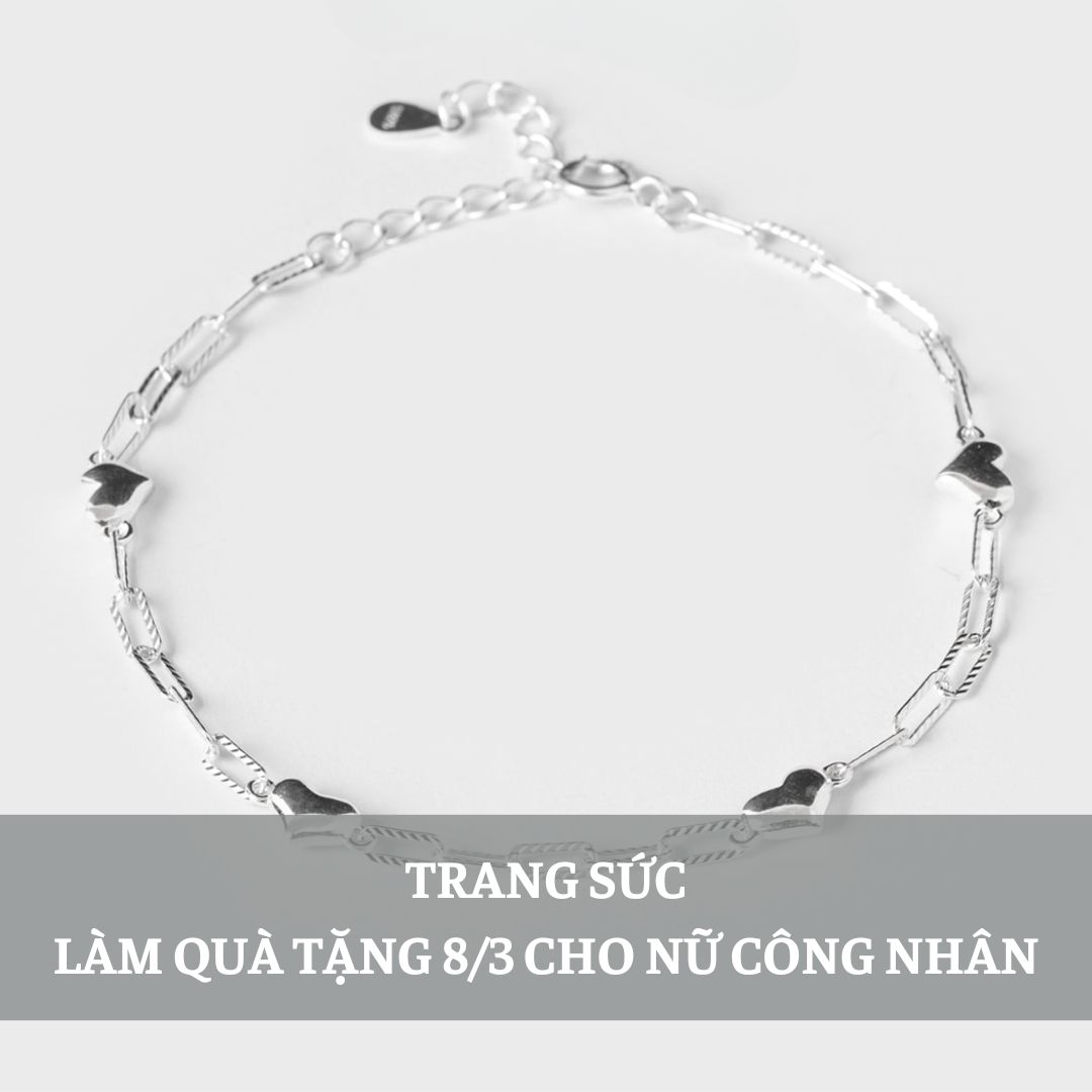 Trang sức làm quà tặng 8/3 cho nữ công nhân Trang sức làm quà tặng 8/3 cho nữ công nhân