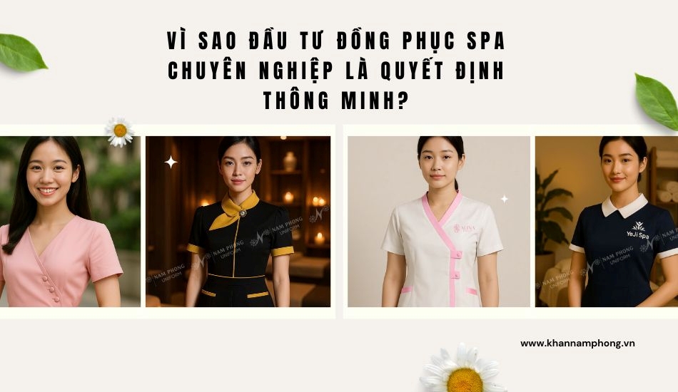 Vì sao đầu tư đồng phục  spa chuyên nghiệp là quyết định thông minh?