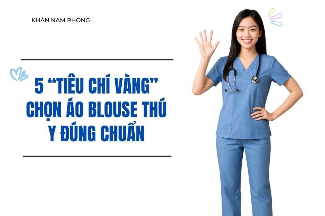 5 tiêu chí vàng chọn áo blouse thú y đúng chuẩn