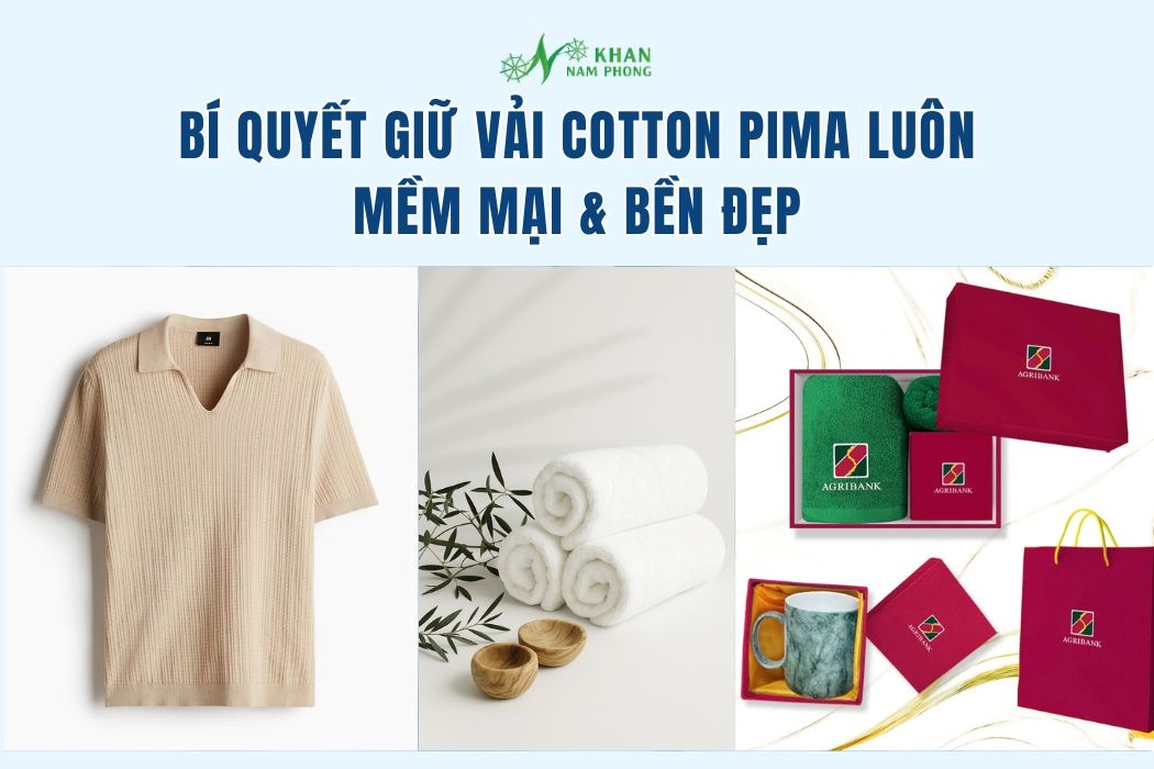 Bí quyết giữ vải cotton pima luôn mềm mại, bền đẹp