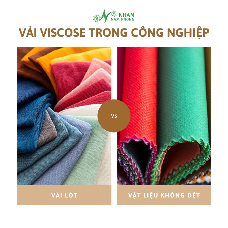 Biến hóa vải viscose trong công nghiệp 
