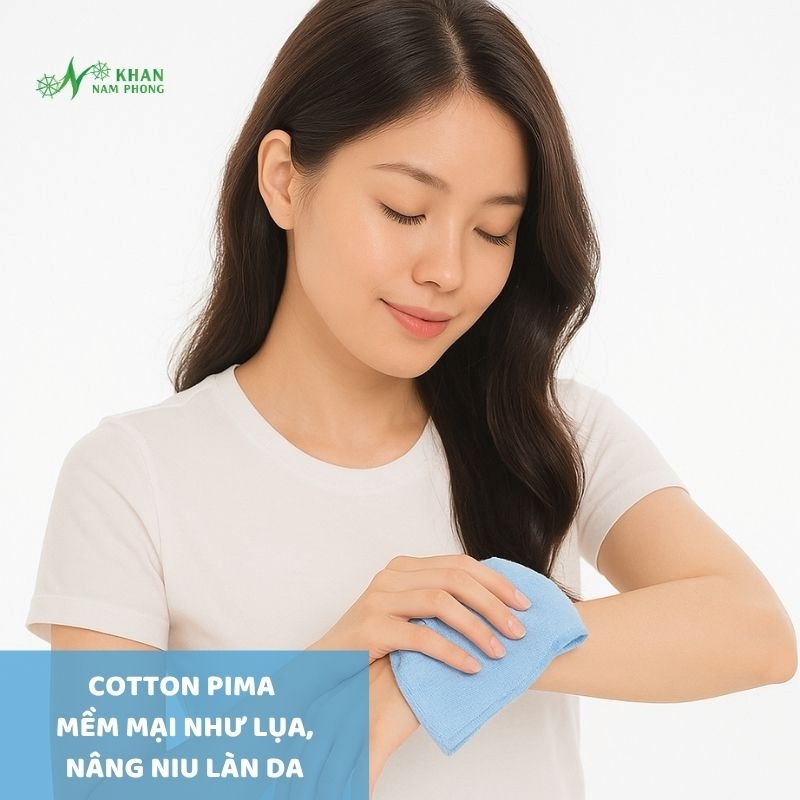 Cotton pima- mềm mại như lụa, nâng niu làn da