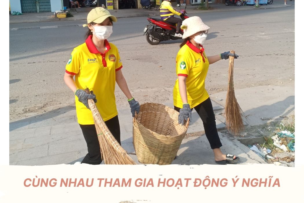 Cùng nhau tham gia hoạt động ý nghĩa
