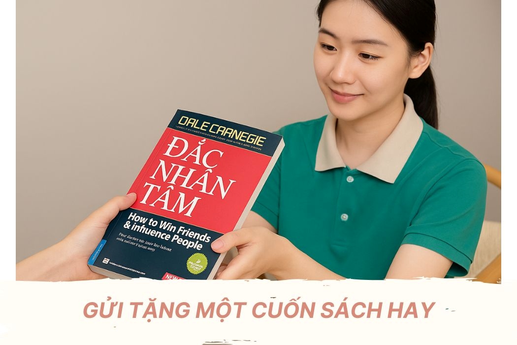 Gửi tặng một cuốn sách hay để truyền động lực cho người nhận