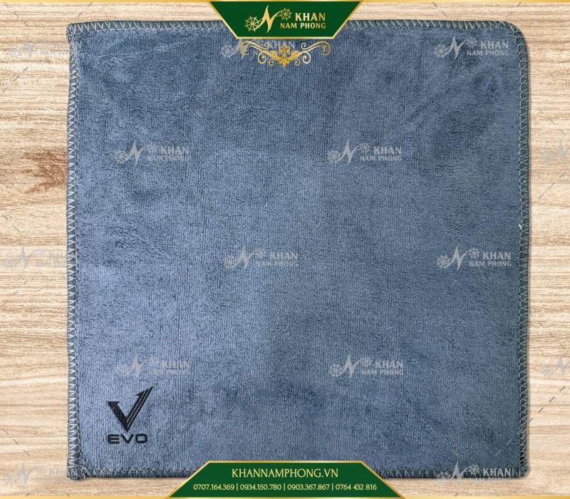 Khăn Tay Microfiber In Logo Evo - KT 30x30cm