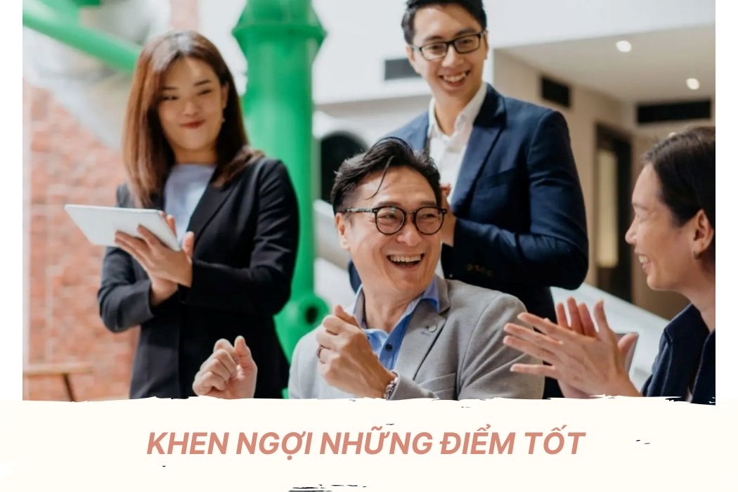 Khen ngợi những điểm tốt làm quà tặng tinh thần cho người nhận