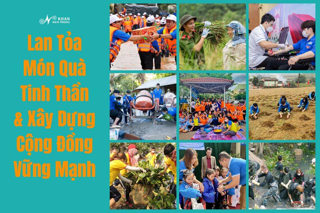 Lan tỏa món quà tinh thần- xây dựng cộng đồng vững mạnh