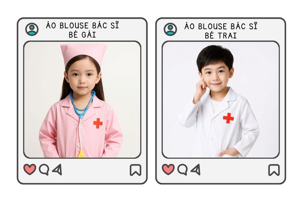 Mua áo bác sĩ trẻ em ở đâu giá tốt?