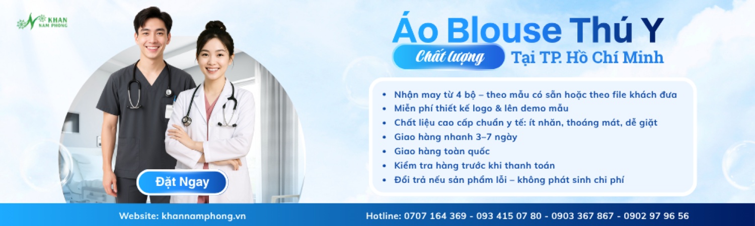 Mua áo blouse thú y ở đâu uy tín, giá tốt?