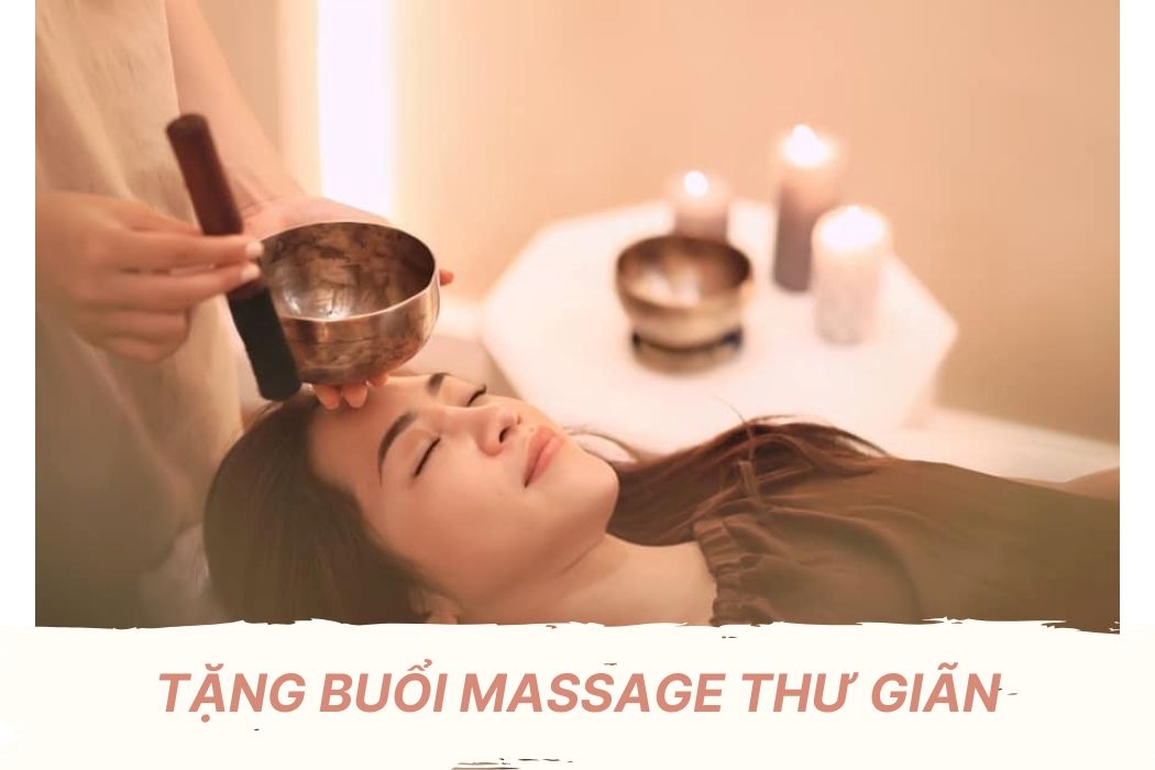 Tặng buổi massage thư giãn làm quà tặng tinh thần ý nghĩa