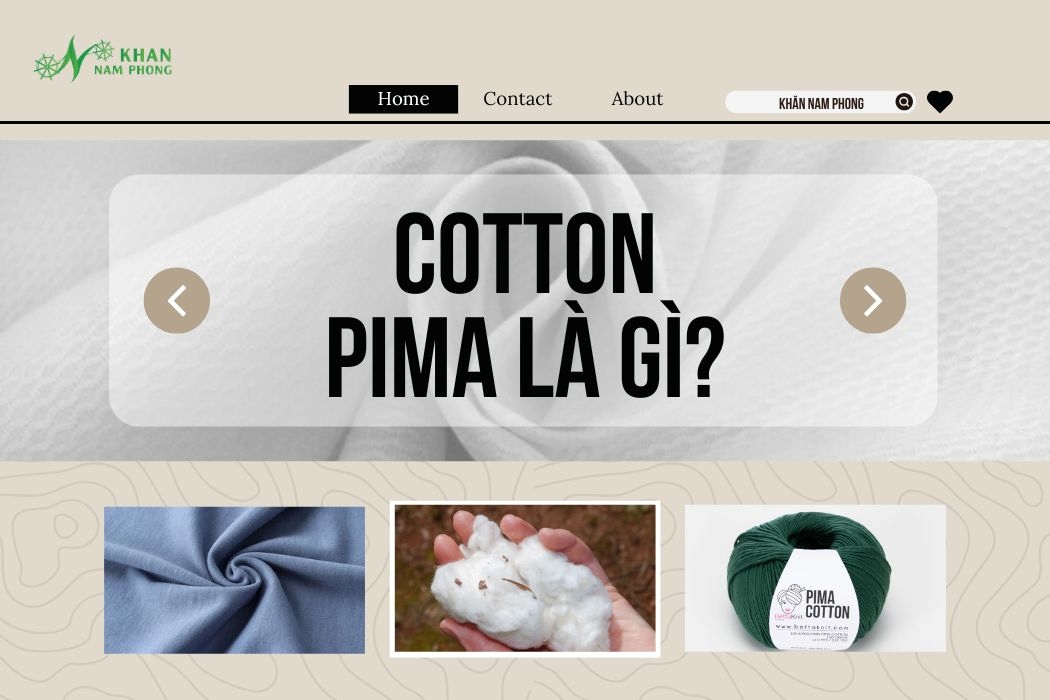 Vải cotton pima là gì? Giải mã nguồn gốc và đặc tính vượt trội