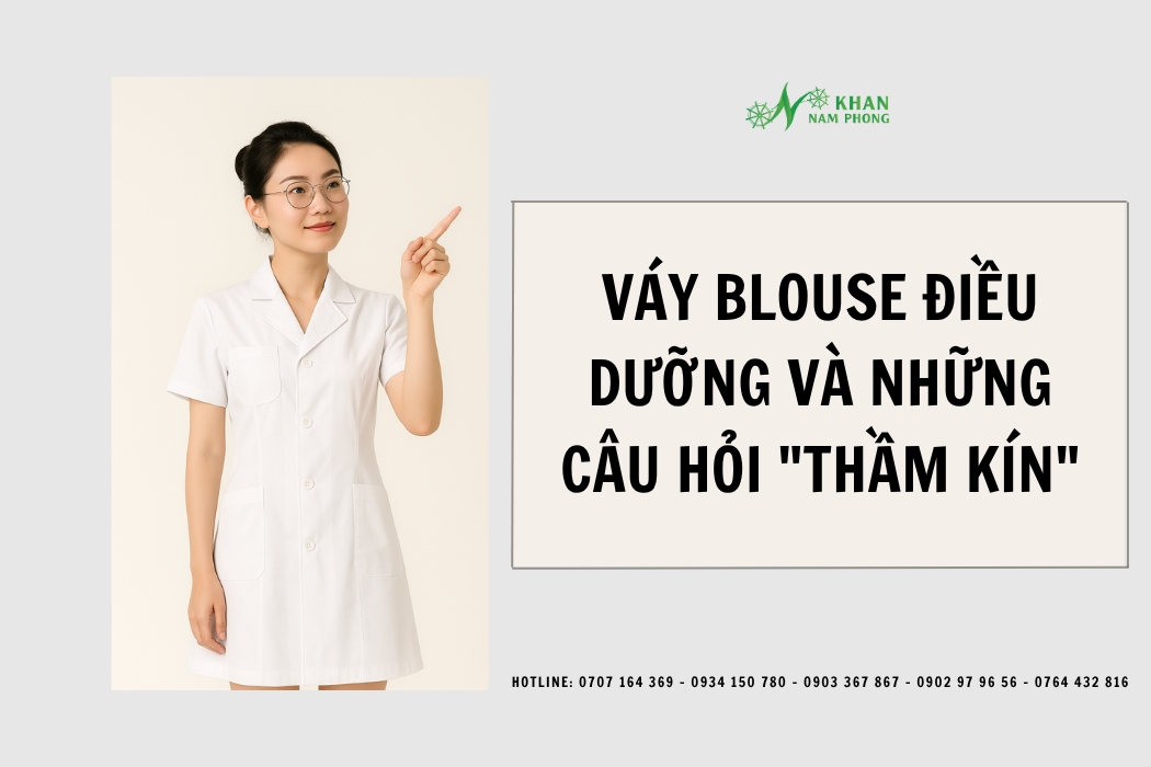 Váy blouse điều dưỡng và những câu hỏi thầm kín