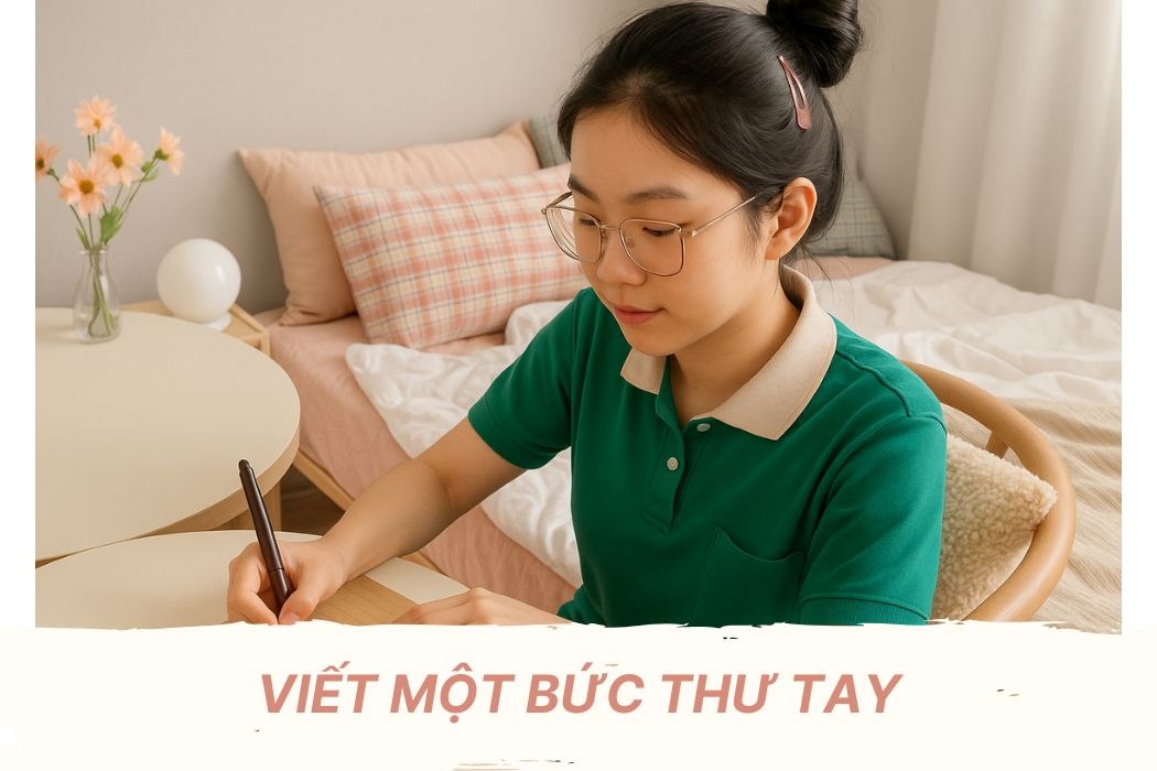 Viết một bức thư tay làm quà tặng tinh thần ý nghĩa
