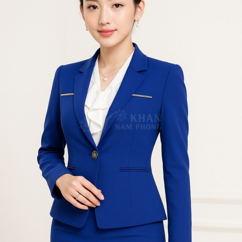 Đồng Phục Lễ Tân Nhà Hàng Nữ Dạng Vest