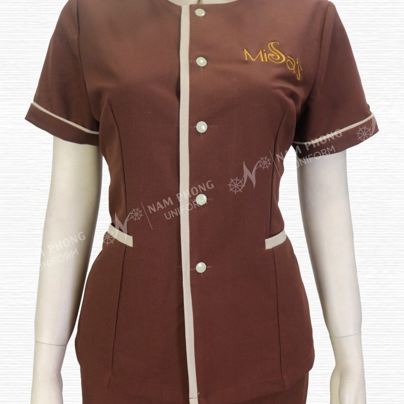 Đồng Phục Nhân Viên Khách Sạn Chất Liệu Cotton Lạnh