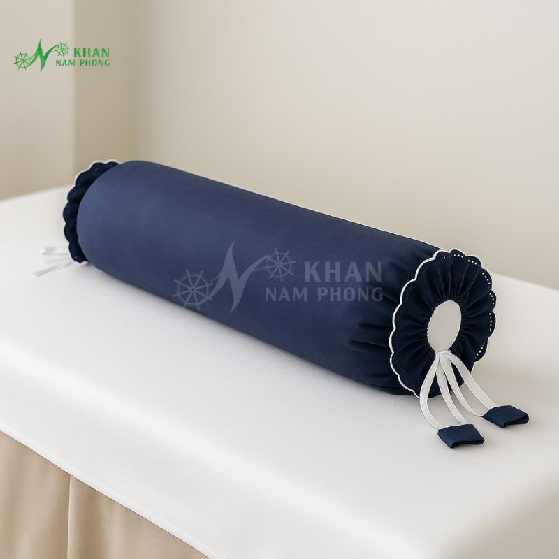 Gối Kê Chân Spa, Massage Màu Tím Than