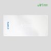 Khăn Chạy Bộ 100% Cotton Màu Trắng Thêu Logo - KT 34x80cm