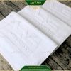 Khăn Gym 100% Cotton Màu Trắng Dập Logo Ways Station KT-34x80cm
