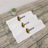 Khăn Lau Mồ Hôi Cầu Lông Cotton Cao Cấp Màu Trắng 34x80cm Thêu Logo