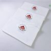 Khăn Lau Mồ Hôi Chạy Bộ 100% Cotton Màu Trắng Thêu Logo 34x80cm
