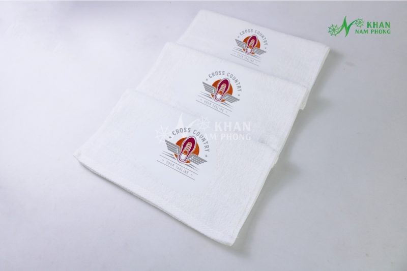 khan lau mo hoi chay bo 100 cotton mau trang theu logo