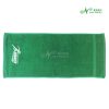 Khăn Lau Mồ Hôi Cotton Cao Cấp Màu Xanh Lá Thêu Logo 34x80cm