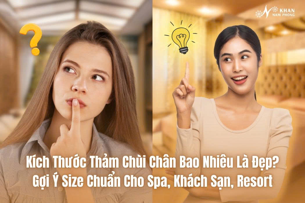 Kích thước thảm chùi chân bai nhiêu là đẹp, gợi ý size chuẩn cho spa, khách sạn, resort