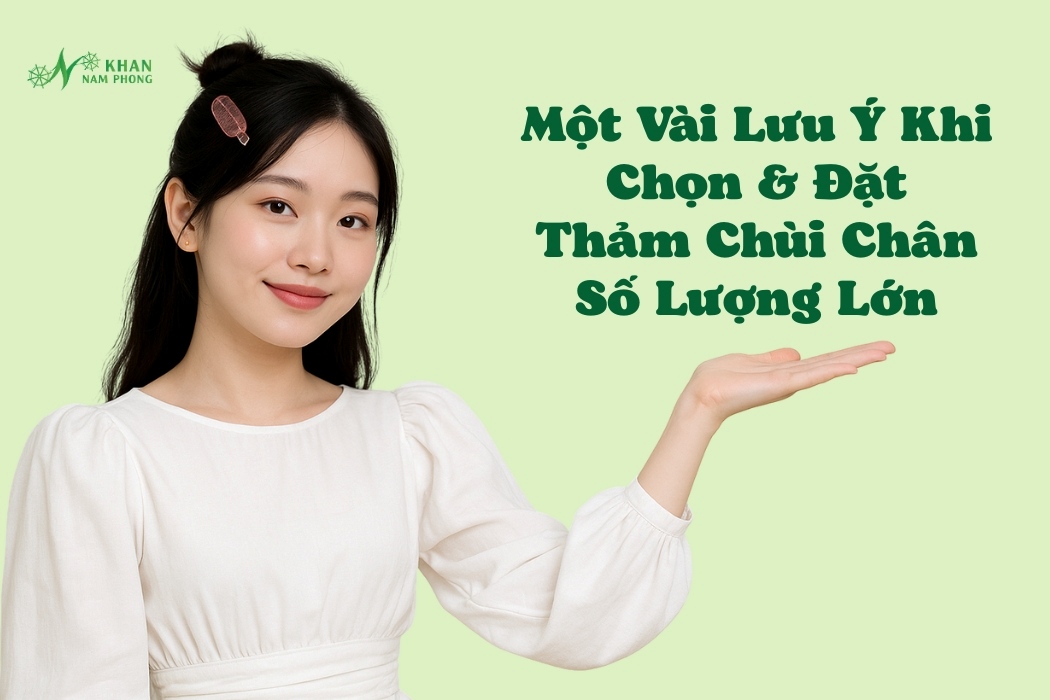 Một vài lưu ý khi chọn và đặt thảm chùi chân số lượng lớn