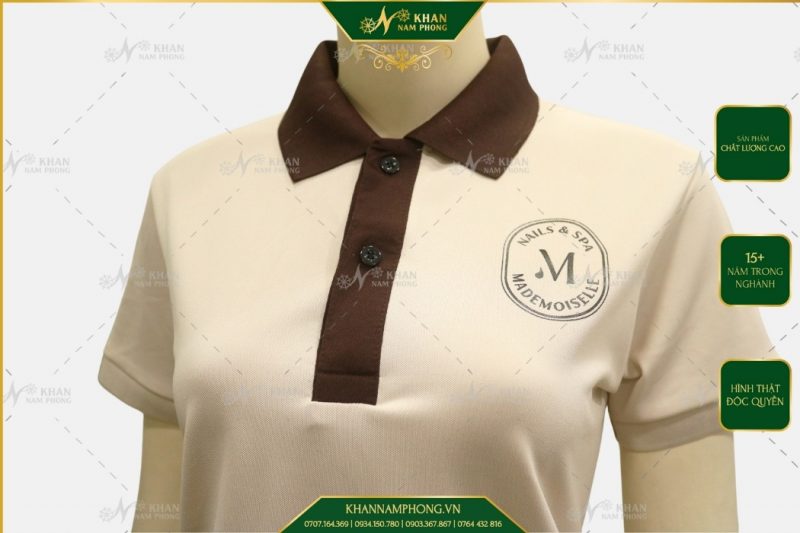 quan ao dong phuc nail polo thun ca sau mau be in logo 5