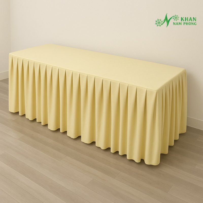 Ga Giường Spa, Massage, TMV Màu Vàng Gà Con Chất Liệu Thun Hàn Quốc