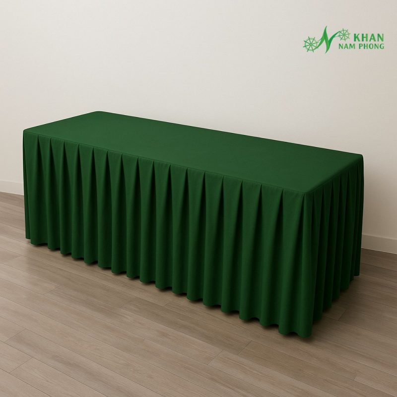 Ga Giường Spa, Massage, TMV Màu Xanh Két Chất Liệu Thun Hàn Quốc