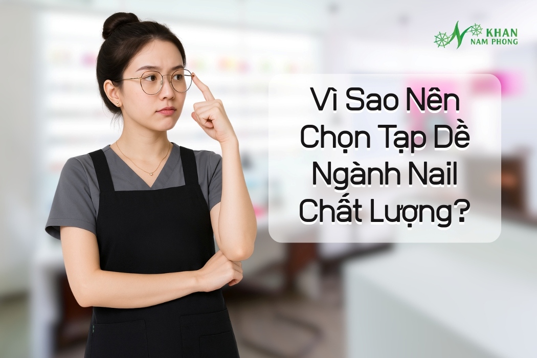 Vì sao nên chọn tạp dề ngành nail chất lượng?