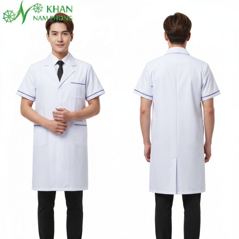 Áo blouse cổ bẻ danton