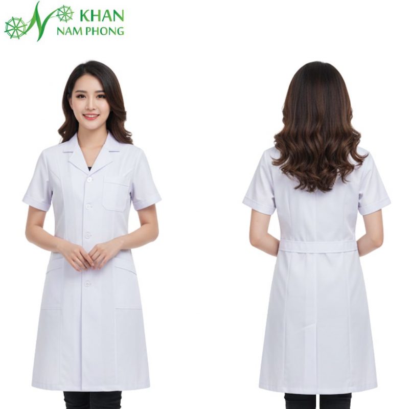 Áo blouse cổ bẻ danton