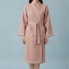 Hình ảnh chụp chính diện Áo Choàng Tắm Resort Microfiber Siêu Mịn Nhanh Khô Dáng Kimono thiết kế dáng kimono sang trọng Khăn Nam Phong