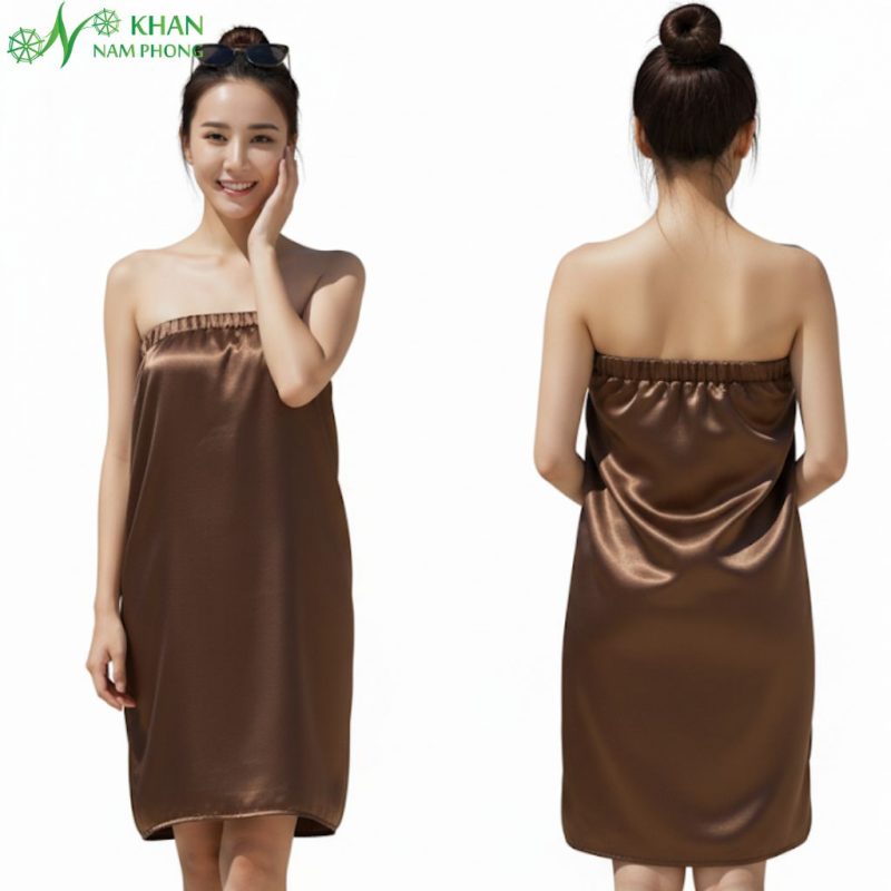 Áo ống spa - Áo quấn cho khách ở spa nhiều màu (Microfiber)