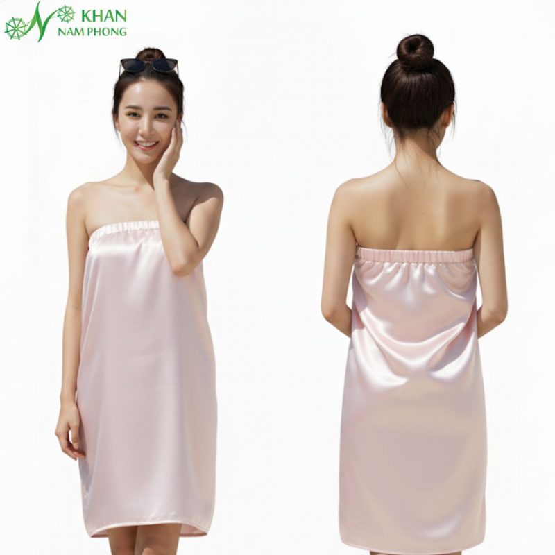 Áo ống spa - Áo quấn cho khách ở spa nhiều màu (Microfiber)