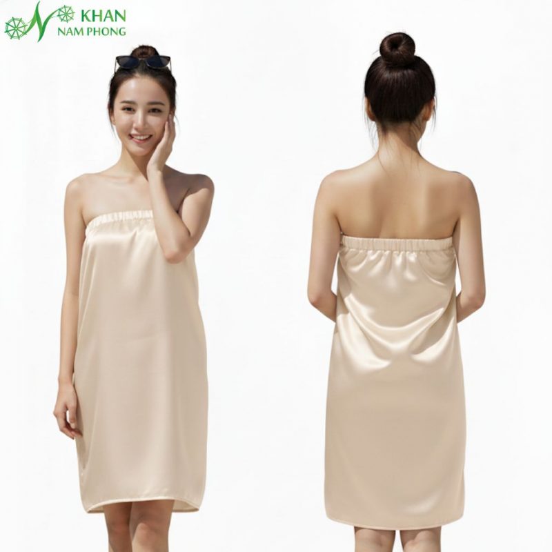 Áo ống spa - Áo quấn cho khách ở spa nhiều màu (Microfiber)