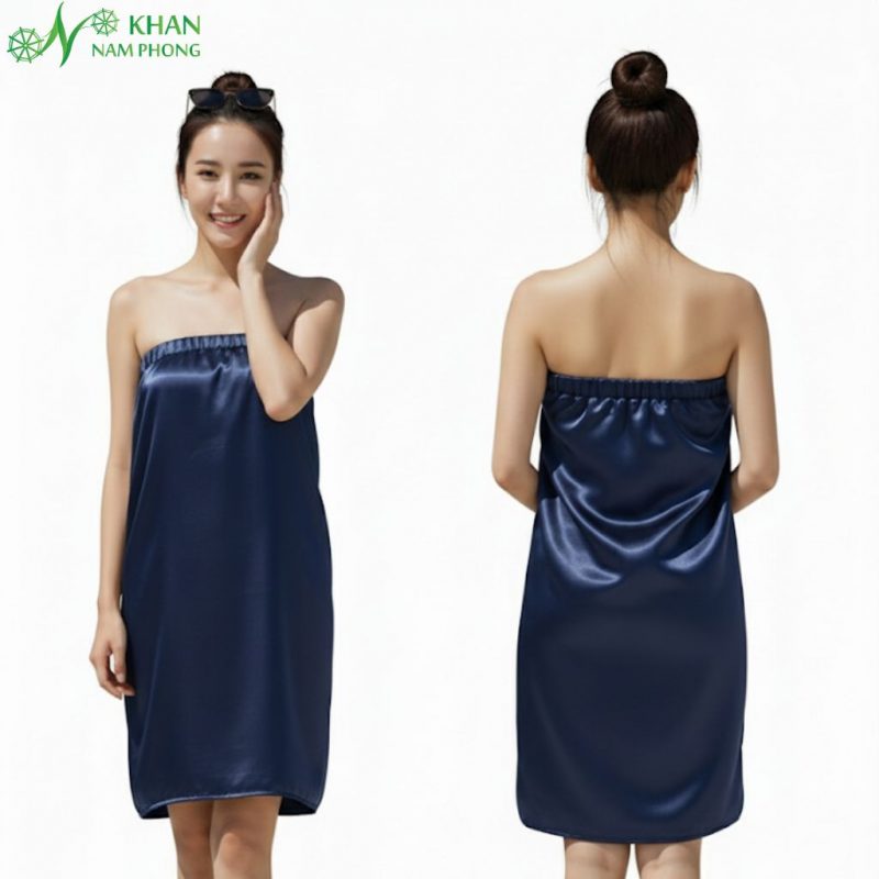 Áo ống spa - Áo quấn cho khách ở spa nhiều màu (Microfiber)