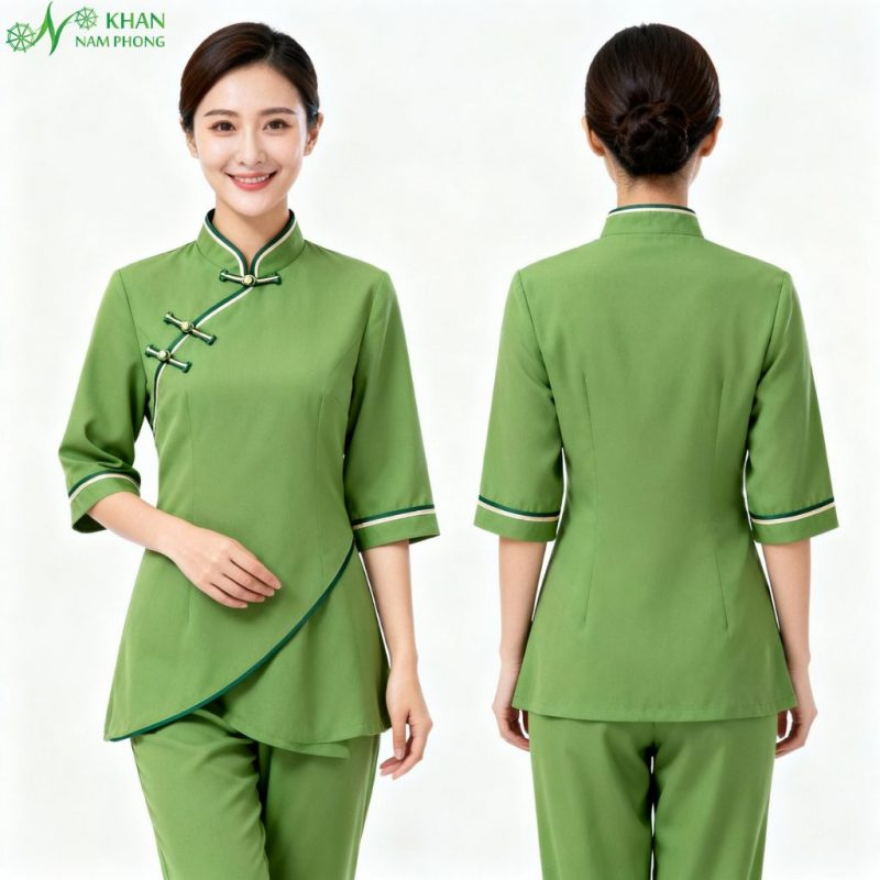 Đồng phục massage trung quốc
