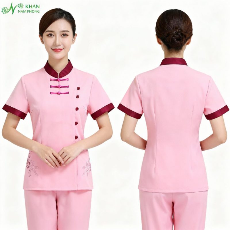Đồng phục spa cổ tàu