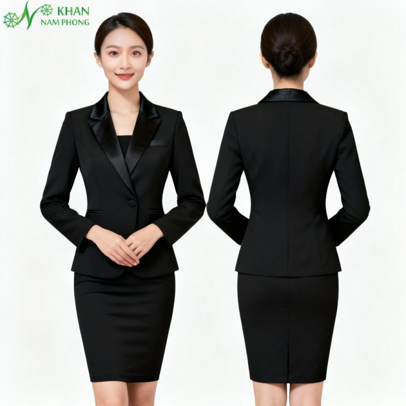 Đồng phục vest spa, đồng phục spa dạng vest