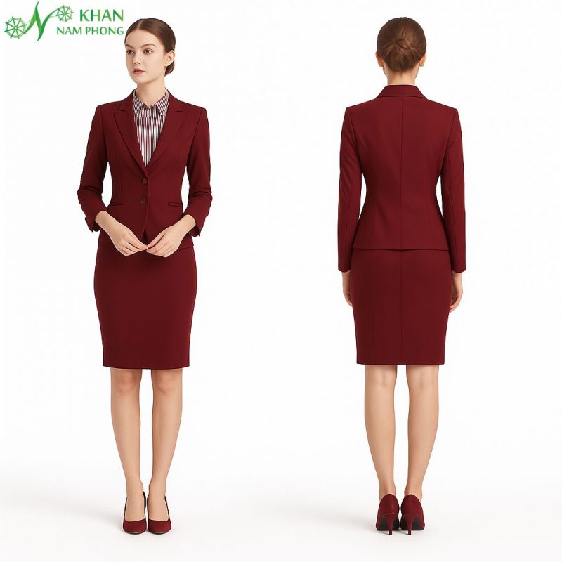Đồng phục vest spa, đồng phục spa dạng vest