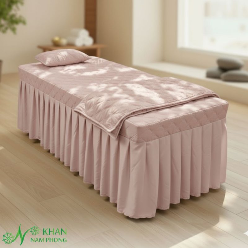 Ga Bọc Giường Phun Xăm, Tiêm Filler Cotton Chần Bông