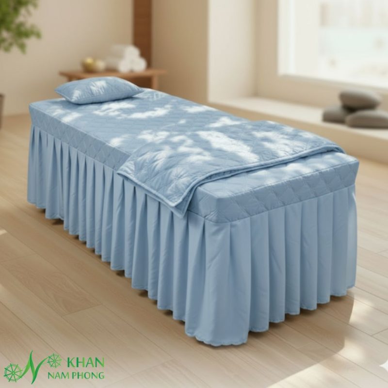 Ga Bọc Giường Phun Xăm, Tiêm Filler Cotton Chần Bông