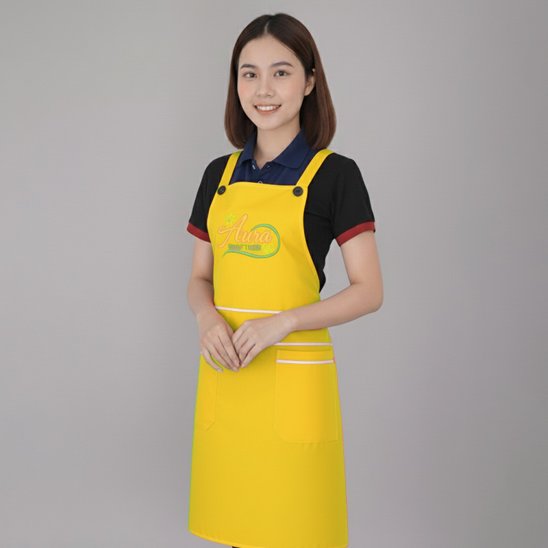 Tạp dề màu vàng