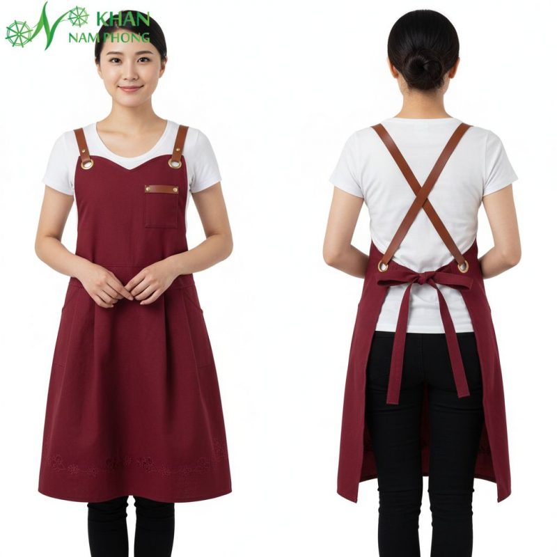 Tạp dề vải kaki